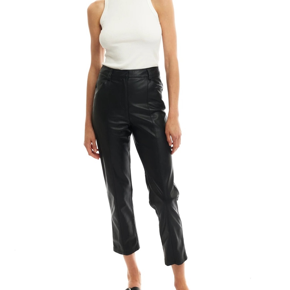 LBLC THE LABEL Jen Vegan Leather Trouser